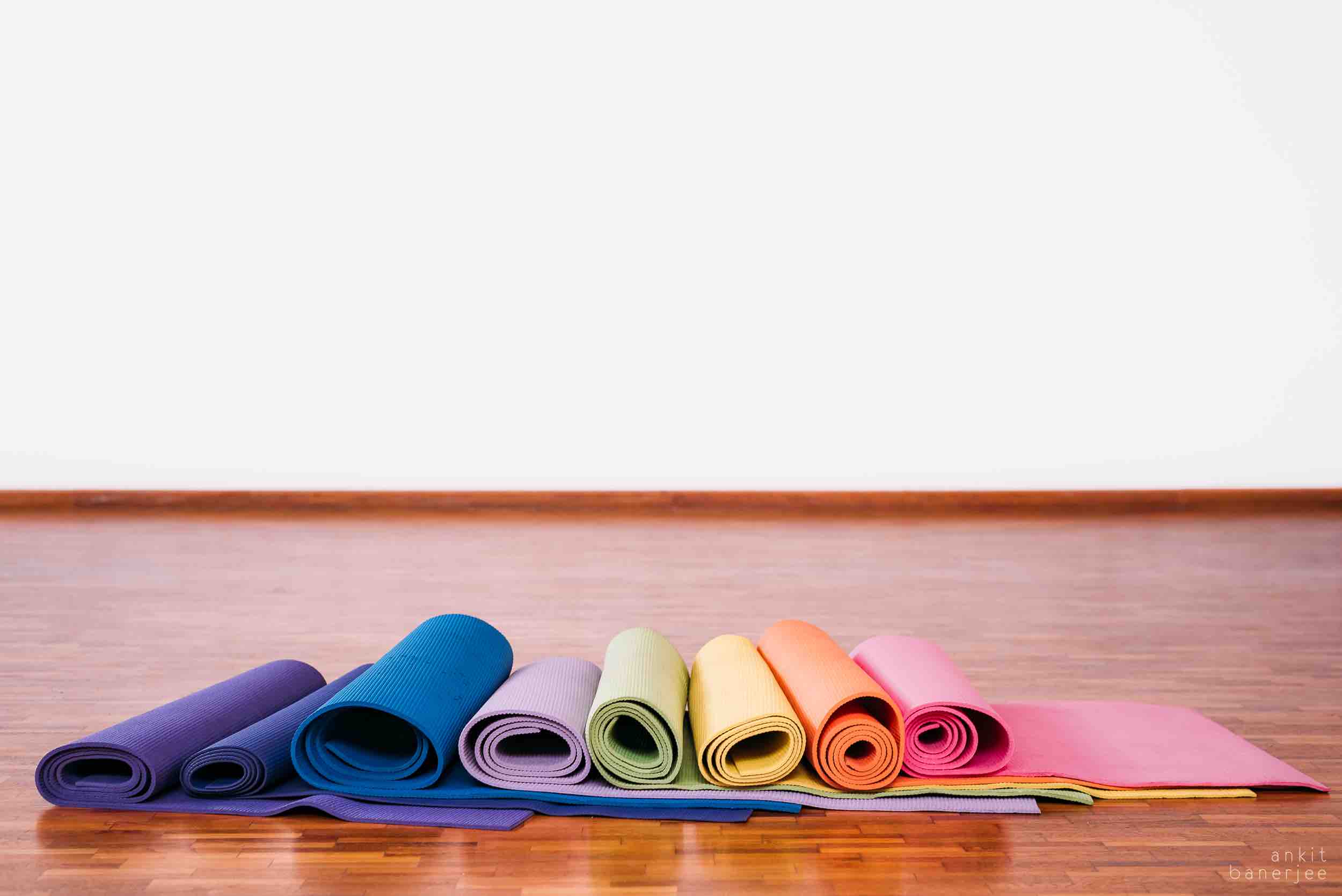 Studio inventory yoga mats
